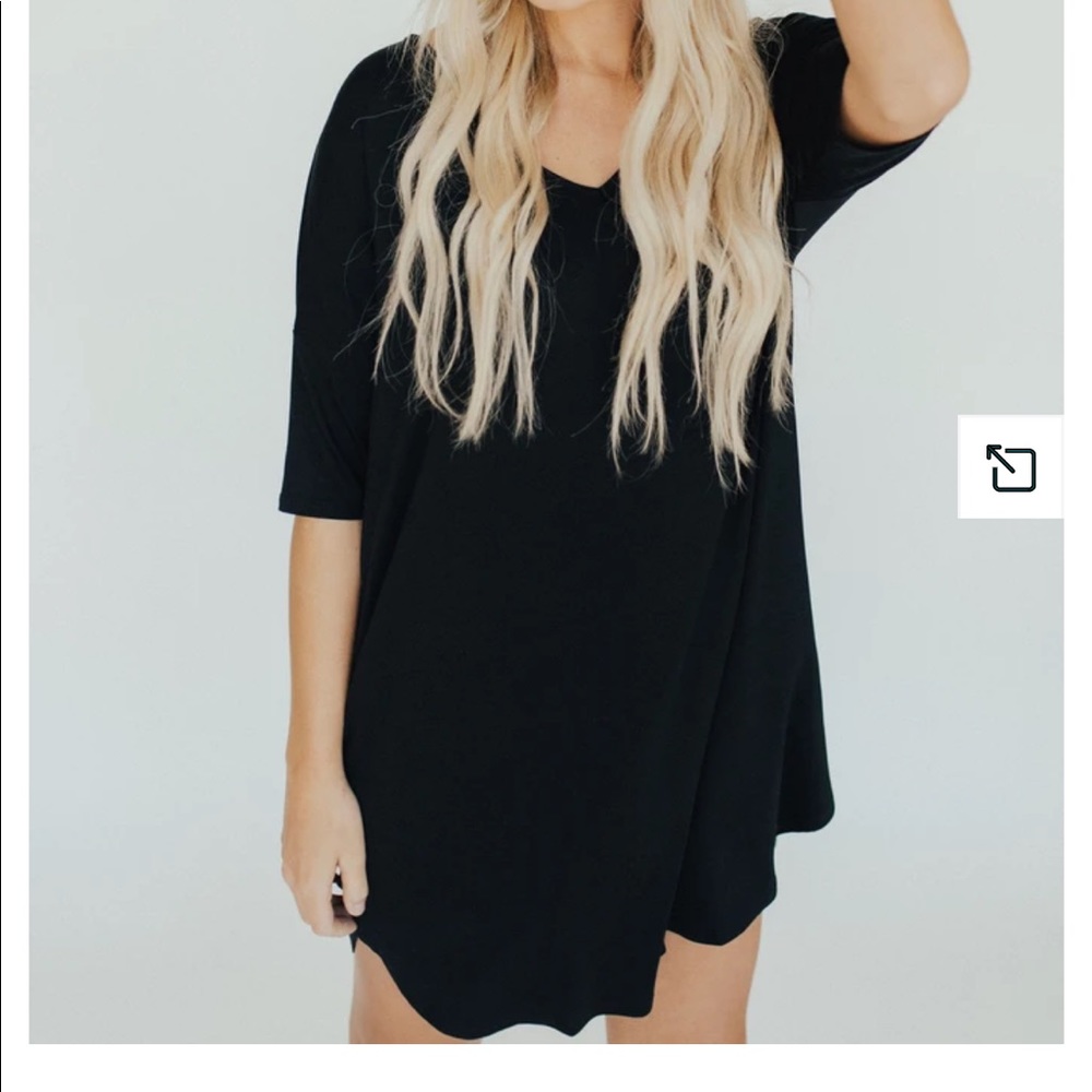 Black CJLA favorite tshirt dress